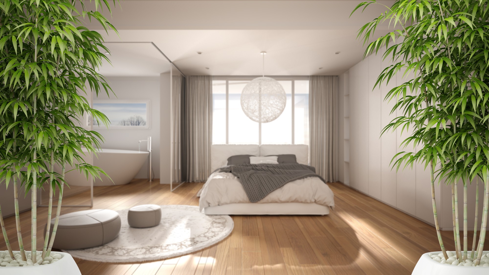 chambre à coucher feng shui pour bien dormir